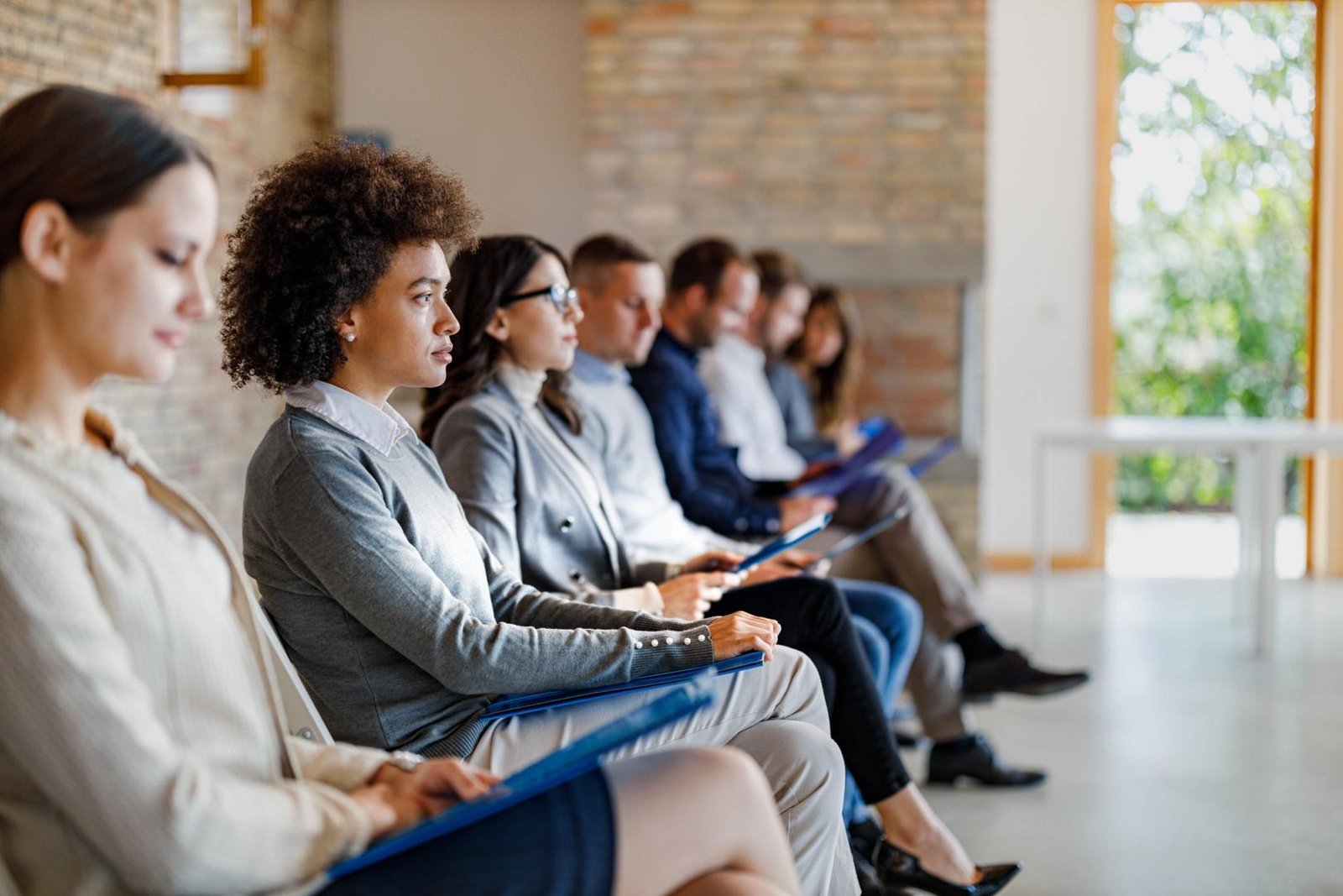 Person looking for a job